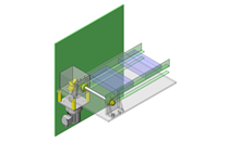 No.000361 コンベヤ駆動部直角配置機構
