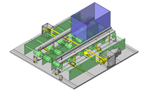 No.000413 ワークサイズ段替えコンベヤ